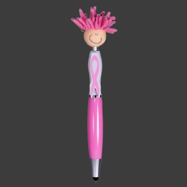 Breast Cancer Awareness Screen Cleaner With Stylus Pen Thumbnail