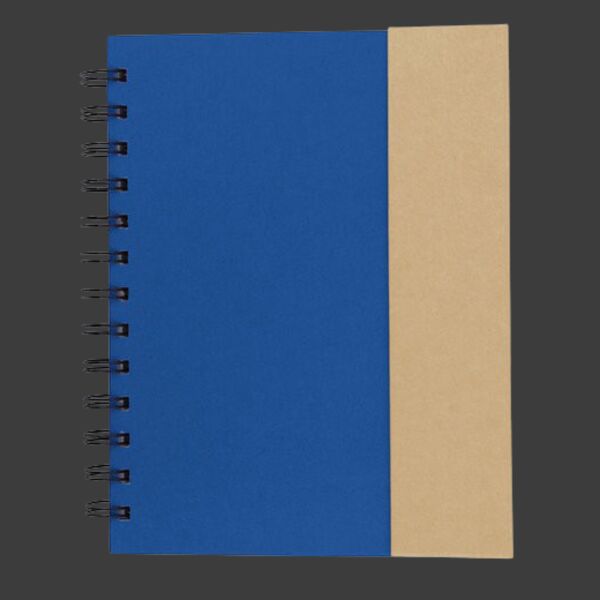 Spiral Notebook With Sticky Notes & Pen 5.75" X 7.25" Thumbnail