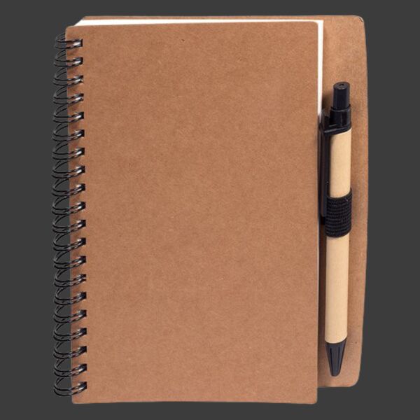 Stone Paper Spiral Notebook & Pen 5.5" X 7" Thumbnail