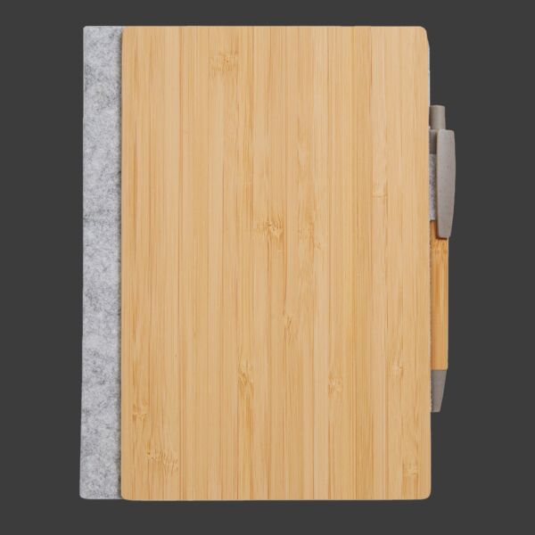 Grove Refillable Bamboo Notebook & Pen Thumbnail