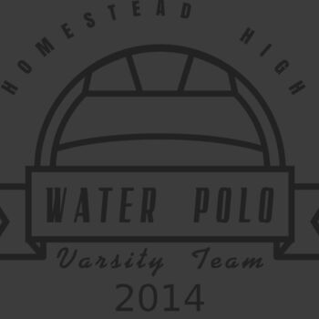 Water Polo Template DNT001 BW Thumbnail