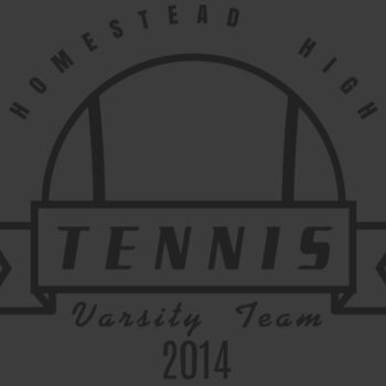 Tennis Template DNT001 BW Thumbnail