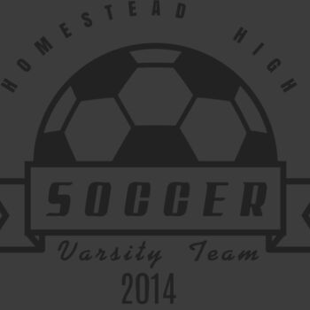 Soccer Template DNT001 BW Thumbnail