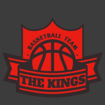 The Kings Basketball team Logo Template Thumbnail