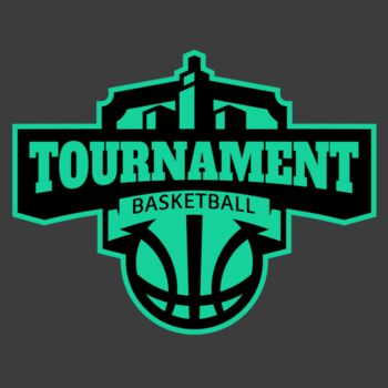Tournament Basketball logo template Thumbnail