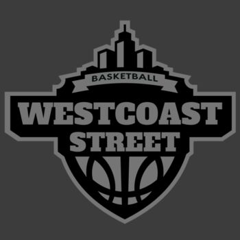 Westcoast Street Basketball League logo template Thumbnail