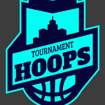 Hoops Tournament Basketball logo template Thumbnail