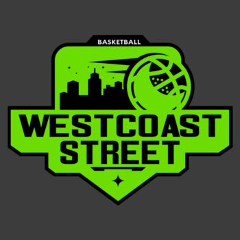 Westcoast Street Basketball logo template Thumbnail