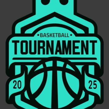 Tournament Basketball logo template 03 Thumbnail