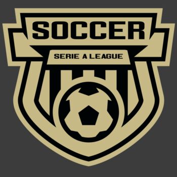 Serie a league soccer logo template Thumbnail