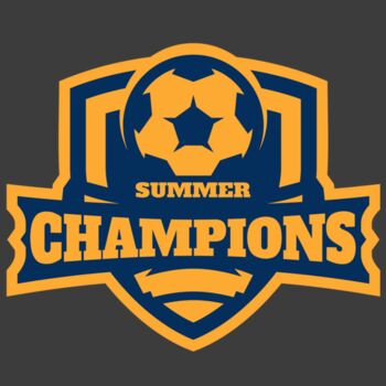 Champions Summer Soccer logo template Thumbnail