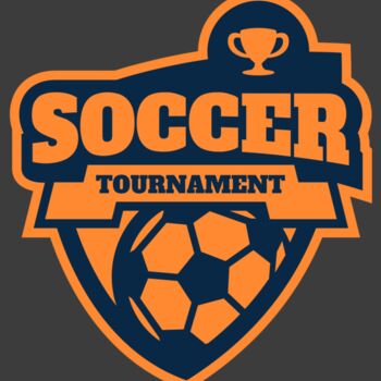 Soccer Tournament league logo template Thumbnail