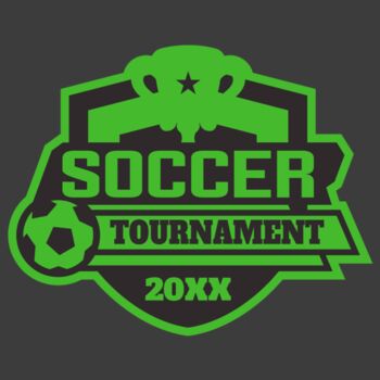 Soccer Tournament logo template 02 Thumbnail