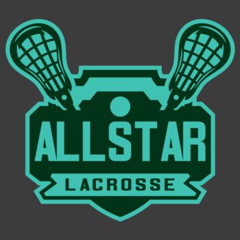 All stars Lacrosse Logo Template Thumbnail