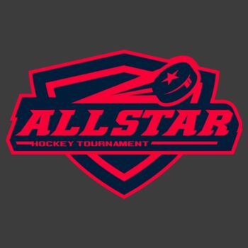 All Star Hockey Tournament logo template Thumbnail