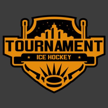 Tournament Ice Hockey logo template 02 Thumbnail