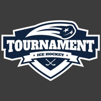 Tournament Ice Hockey logo template 02 Thumbnail