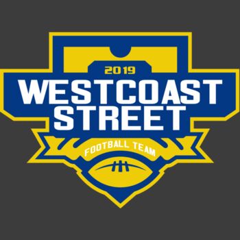 West Coast Street Football League logo template Thumbnail