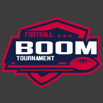 Boom Tournament Football logo template Thumbnail