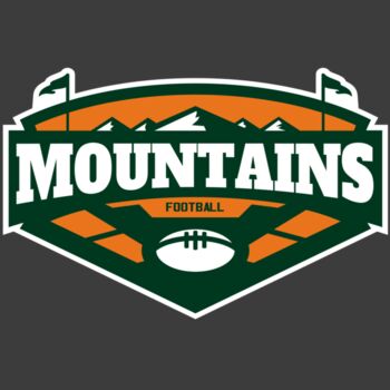 Mountains Football logo template 02 Thumbnail