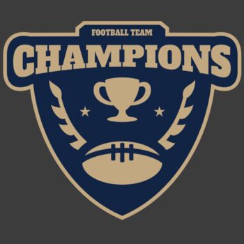 Champions Football Team logo template Thumbnail