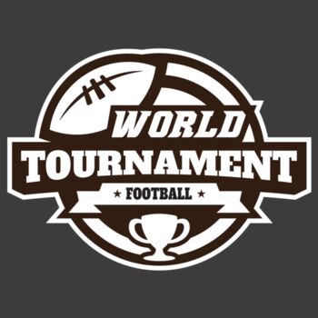 World Tournament Football logo template Thumbnail