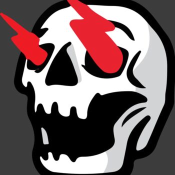 Elements Skull logo template Thumbnail