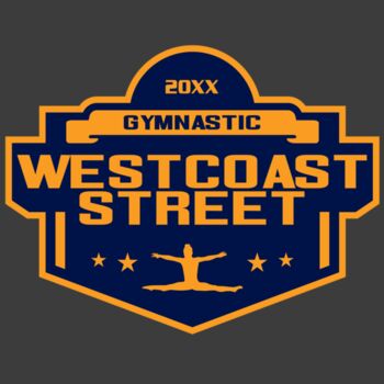 West Coast Street Gymnastic logo template 02 Thumbnail