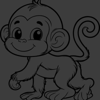 Monkey   Clipart 1 Thumbnail
