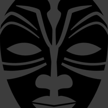 Maori Tribal Mask Thumbnail
