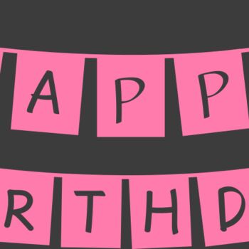 Birthday Flag 2 Thumbnail