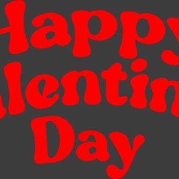 Valentines Day Text Thumbnail