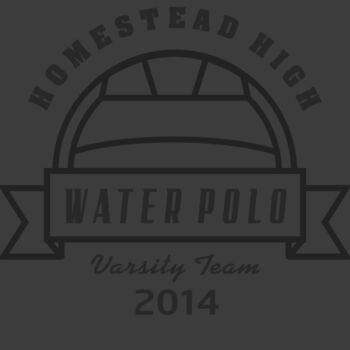 Water Polo Template DNT001 BW Thumbnail