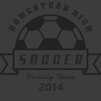 Soccer Template DNT001 BW Thumbnail