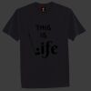 Tagless 100% Cotton T Shirt Thumbnail