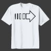 Youth Heavy Cotton 100% Cotton T Shirt Thumbnail