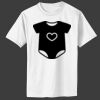 Toddler 5.4 oz 100% Cotton T Shirt Thumbnail