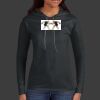 Ladies 100% Ring Spun Cotton Long Sleeve Hooded T Shirt Thumbnail