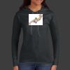 Ladies 100% Ring Spun Cotton Long Sleeve Hooded T Shirt Thumbnail