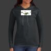 Ladies 100% Ring Spun Cotton Long Sleeve Hooded T Shirt Thumbnail