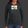 Ladies 100% Ring Spun Cotton Long Sleeve Hooded T Shirt Thumbnail