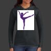 Ladies 100% Ring Spun Cotton Long Sleeve Hooded T Shirt Thumbnail