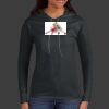 Ladies 100% Ring Spun Cotton Long Sleeve Hooded T Shirt Thumbnail