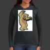 Ladies 100% Ring Spun Cotton Long Sleeve Hooded T Shirt Thumbnail