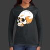 Ladies 100% Ring Spun Cotton Long Sleeve Hooded T Shirt Thumbnail
