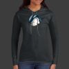 Ladies 100% Ring Spun Cotton Long Sleeve Hooded T Shirt Thumbnail