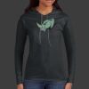 Ladies 100% Ring Spun Cotton Long Sleeve Hooded T Shirt Thumbnail