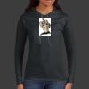 Ladies 100% Ring Spun Cotton Long Sleeve Hooded T Shirt Thumbnail