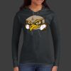 Ladies 100% Ring Spun Cotton Long Sleeve Hooded T Shirt Thumbnail