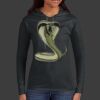 Ladies 100% Ring Spun Cotton Long Sleeve Hooded T Shirt Thumbnail